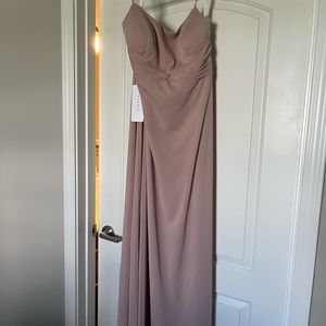 Azazie Aisha Vintage Rose Bridesmaid Dress